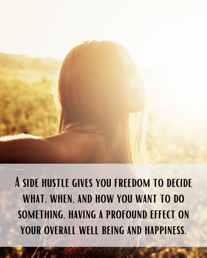 Benefits of a side hustle
